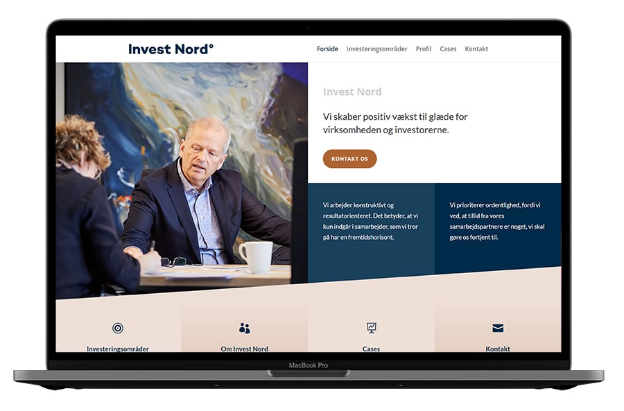 AdNovation har designet og produceret investnord.dk